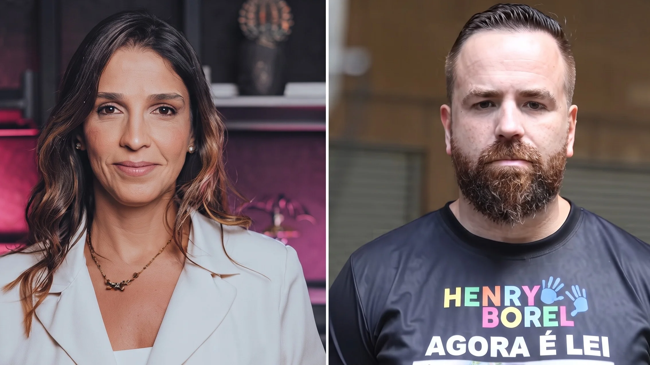 Ana Carolina Oliveira e Leniel Borel transformam histórias de dor em uma nova missão no Congresso Ana Carolina Oliveira e Leniel Borel transformam histórias de dor em uma nova missão no Congresso