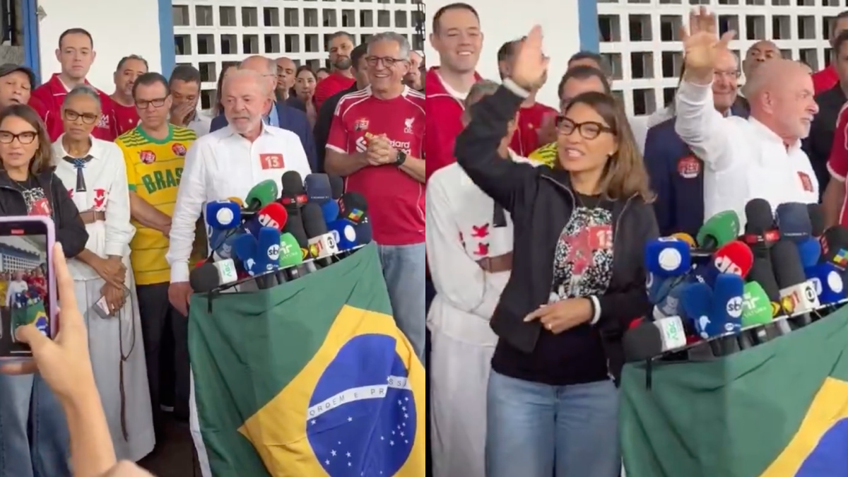 Janja manda jornalista “se catar” após pergunta sobre Lula estar desanimado durante votação do segundo turno Janja manda jornalista “se catar” após pergunta sobre Lula estar desanimado durante votação do segundo turno