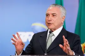 Michel Temer declara apoio a Flávio Bolsonaro no 2º turno e afirma: “Reconexão é Flávio”