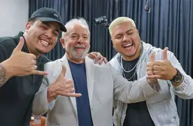 Igão, do Podpah, declara voto em Lula e entra na campanha do 13; influenciador transforma preferência política em discurso sobre democracia