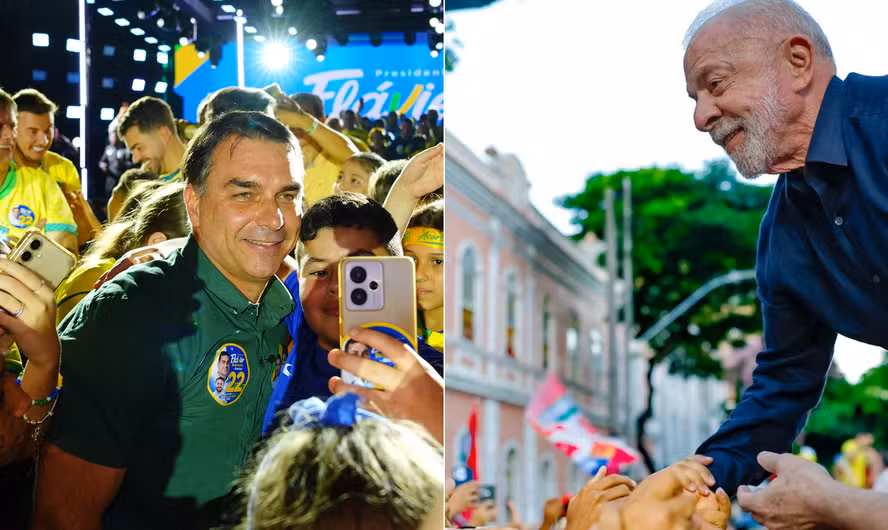 Flávio Bolsonaro vence em 14 capitais, enquanto Lula conquista 12, aponta levantamento eleitoral