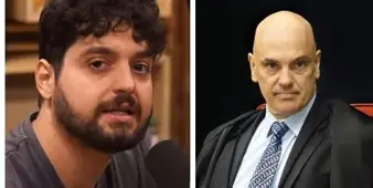 Moraes arquiva inquérito contra Monark após multa de R$ 300 mil por descumprimento de ordem judicial; influenciador não foi condenado criminalmente nesse processo e questiona punição