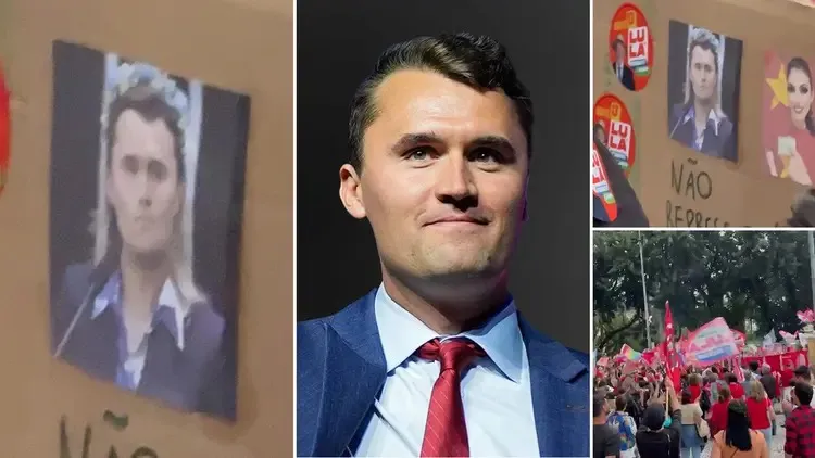 Repúdio à exploração da imagem de Charlie Kirk em ataque contra Júlia Zanatta durante ato pró-Lula