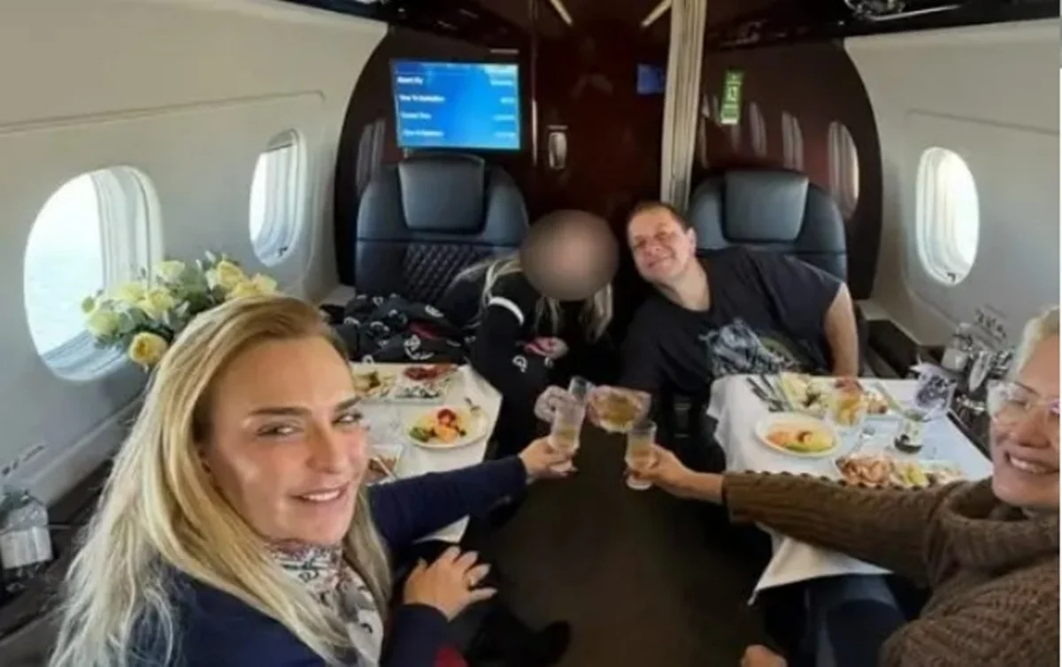 Fotos de Lulinha com lobista em jatinho de US$ 20 milhões levantam questionamentos sobre luxo, relações empresariais e investigações da PF